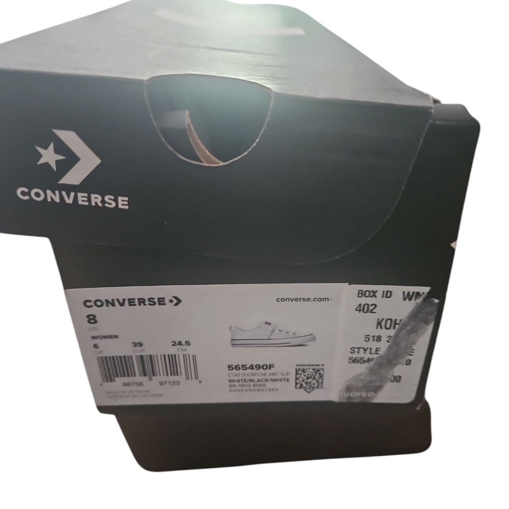 Converse White Athletic Shoes Classic Design - Picture 6 of 6
